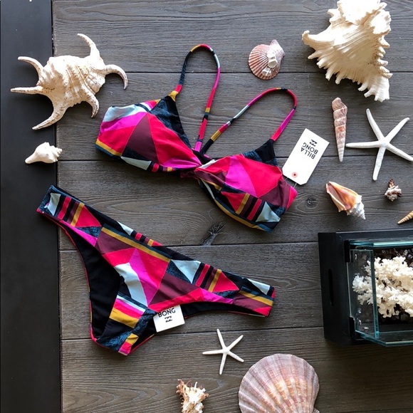 🌴🌼BILLABONG- BURNT WILD BIKINI SET🌼🌴 - Picture 2 of 10